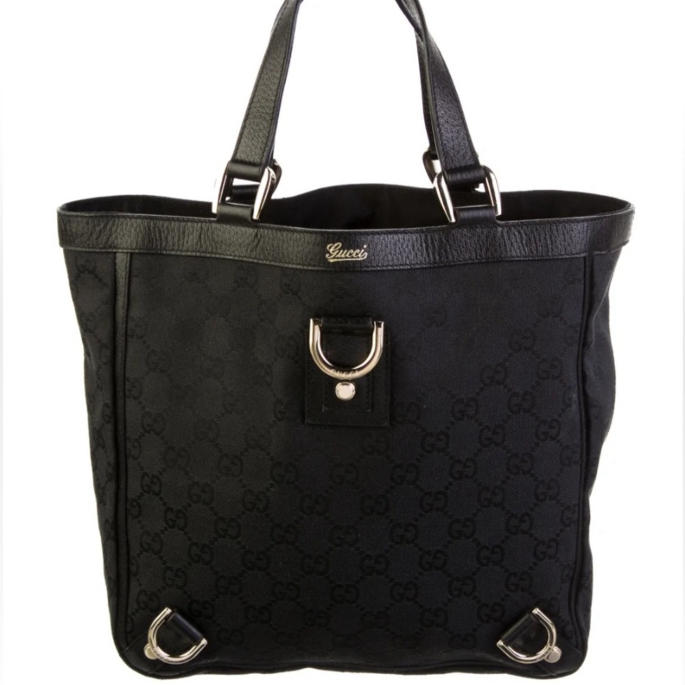 Gucci GG Canvas D-Ring Small Abbey Tote